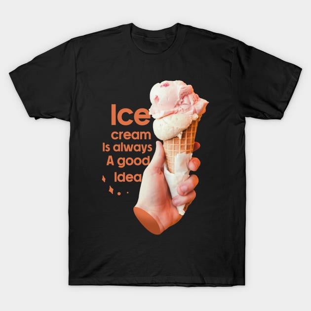 National Ice Cream Day T-Shirt by SOF1AF